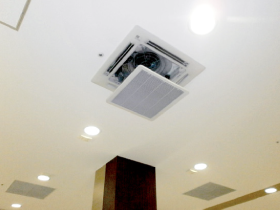 天井取付型エアコンクリーニング/簡易清掃